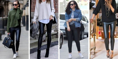 Discover 20 Ways to Style Your Faux Leather Leggings 