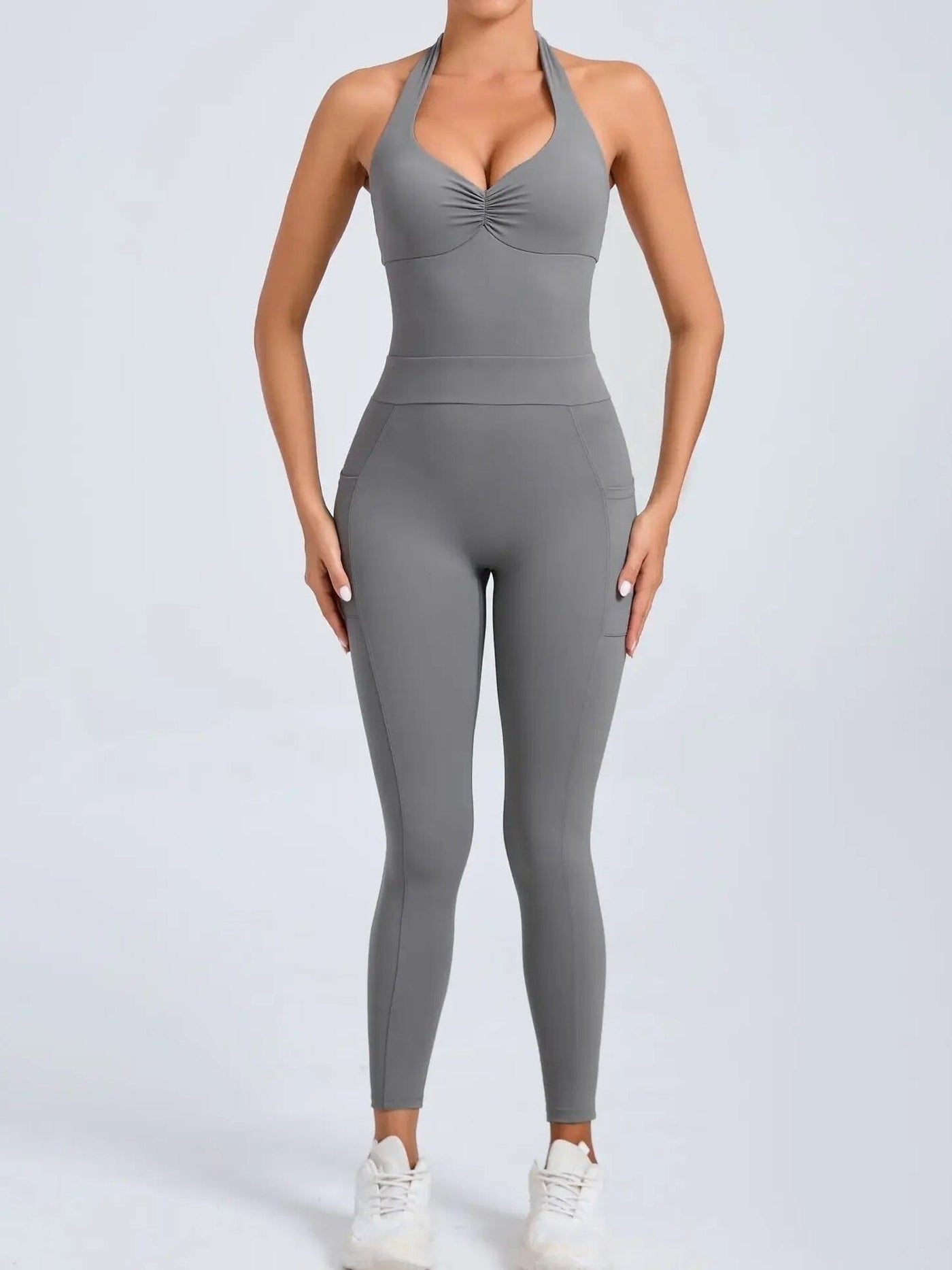 Combinaison Fitness - Suprem Combinaison sport Ultime Legging S Gris 