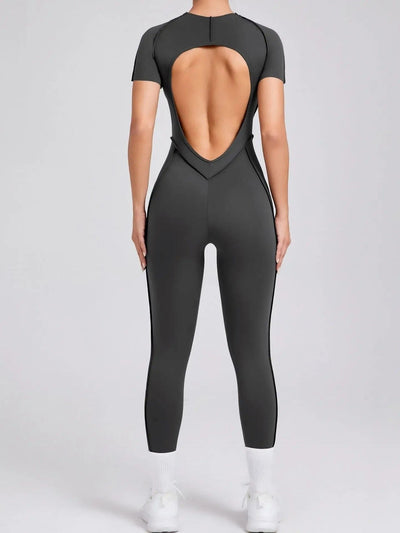 Combinaison Sport Manches Courtes Fitness Yoka - 2025 Combinaison sport Ultime Legging 