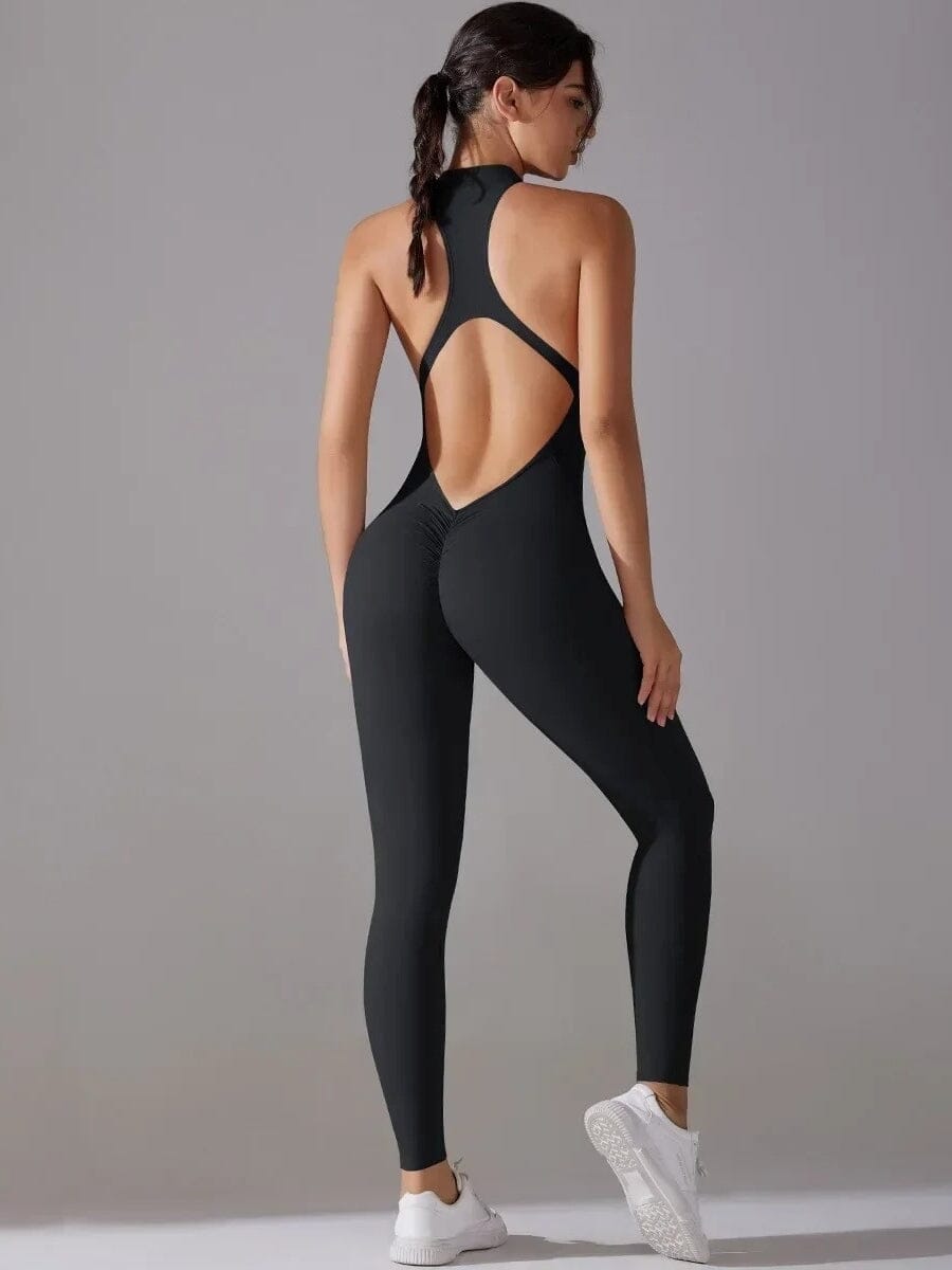 Combinaison Sport Zippé Extra Push Up Combinaison sport Ultime Legging Noir S 