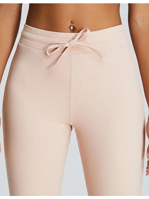 Legging Évasé Cordon de Serrage Sport