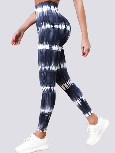 Legging Sport Tie Dye Push Up Taille Haute