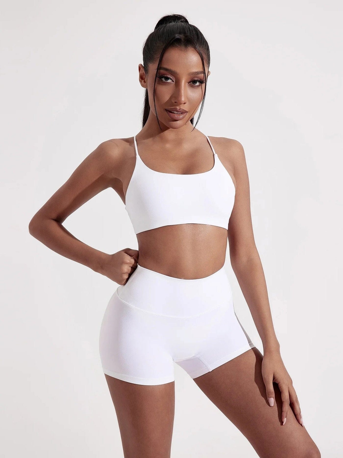 Ensemble de Sport Short et Brassière Athlex Ensemble Sport Ultime Legging 