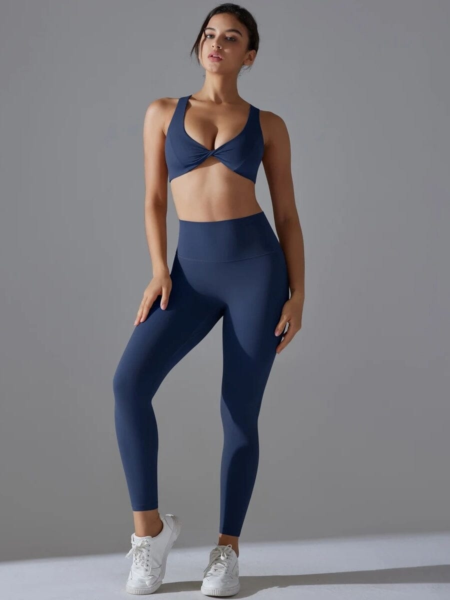 Ensemble Sport Épure Active - Legging et Soutien-Gorge Sport Ensemble Sport Ultime Legging S Marine 