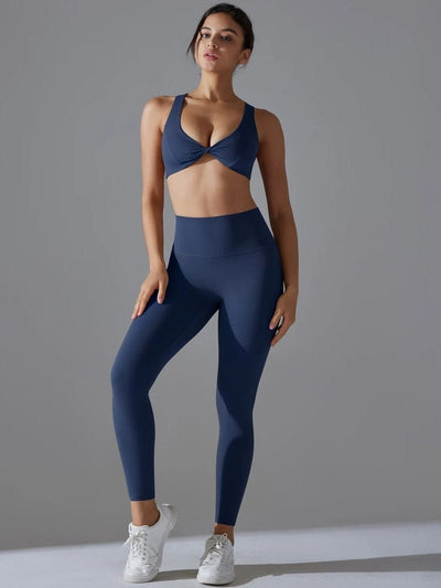 Ensemble Sport Épure Active - Legging et Soutien-Gorge Sport Ensemble Sport Ultime Legging S Marine 