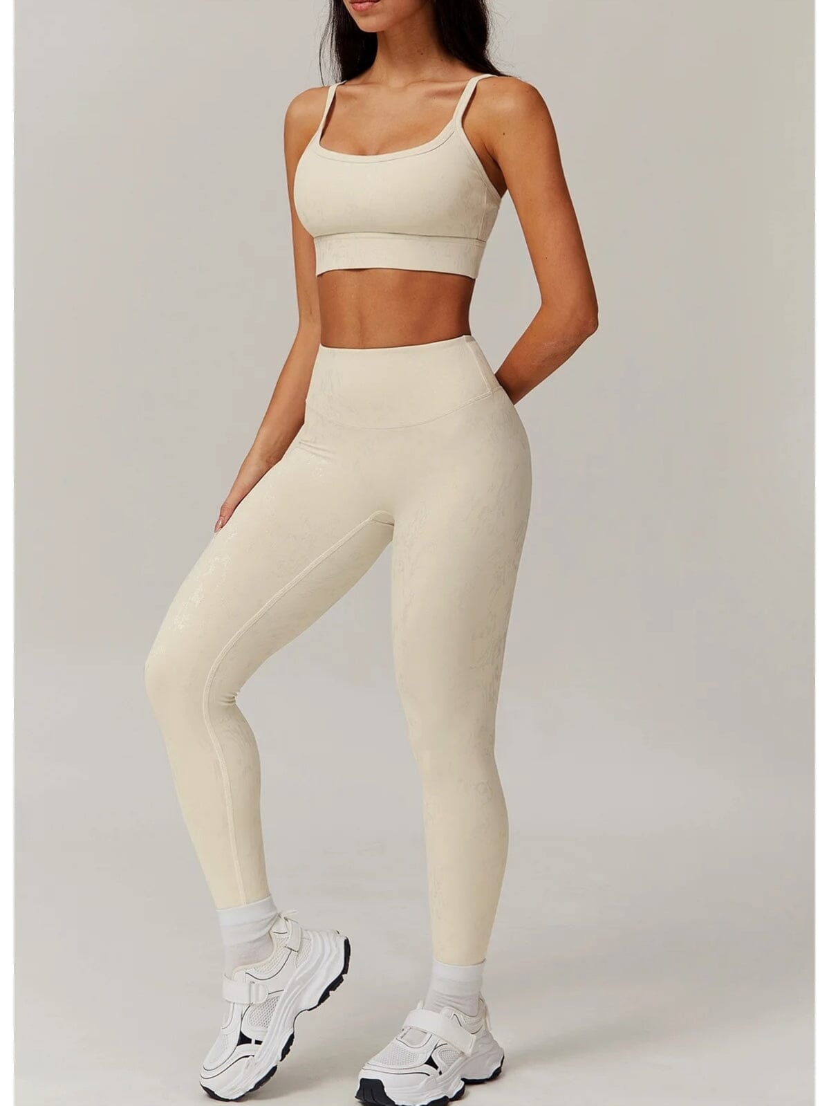 Ensemble Sport Galbant - X5 - XtremMove Ensemble Sport Ultime Legging Blanc cassé S 