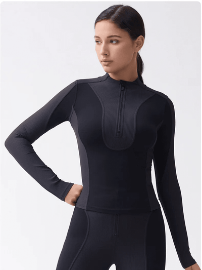 Haut de Sport Compression Technique Veste Ultime Legging Noir S 