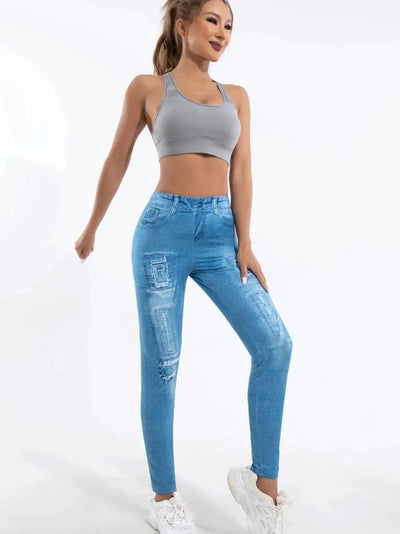 Jegging Imitation Denim Jeggings Ultime Legging 