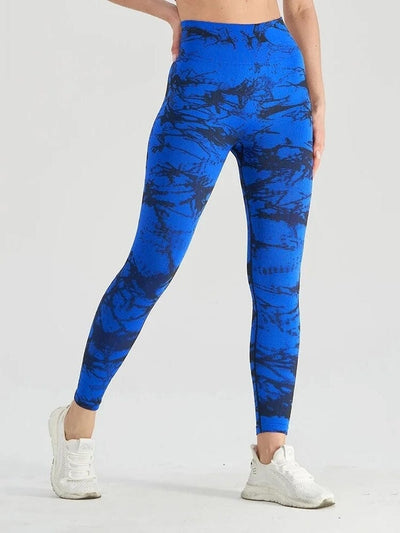 Legging Camouflage Haute Performance Leggings Ultime Legging S Bleu 