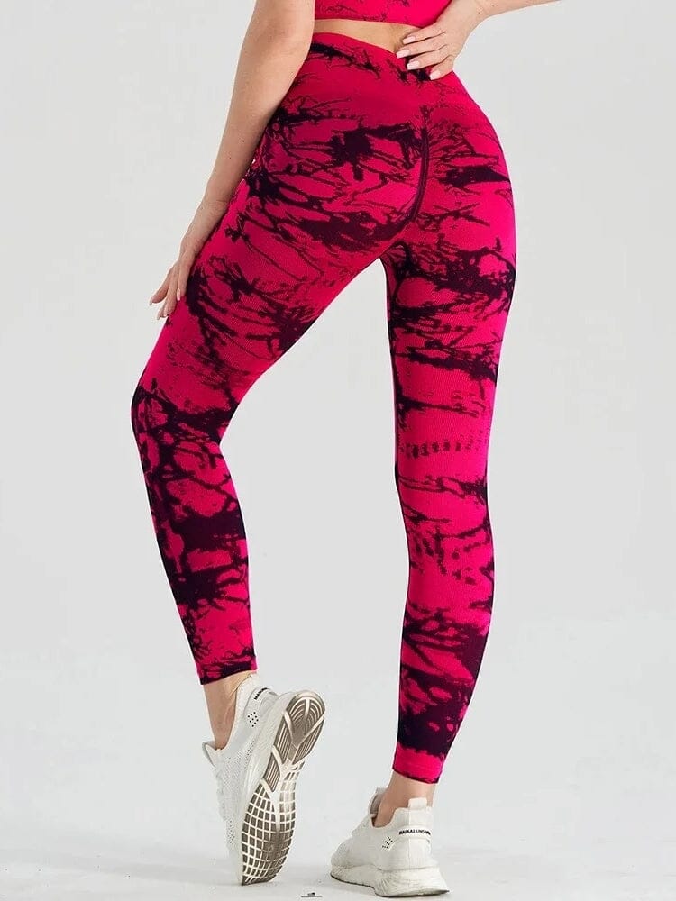 Legging Camouflage Haute Performance Leggings Ultime Legging S Rouge 