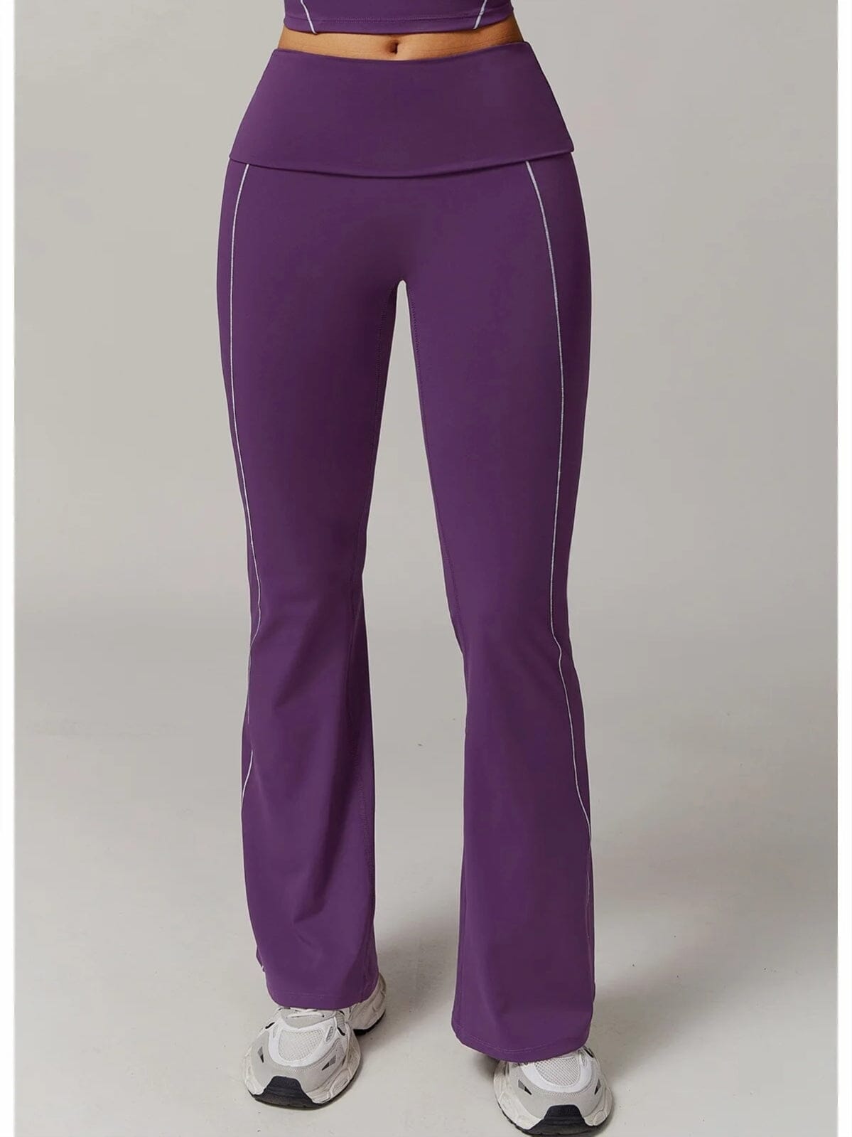 Legging Evasé Cache Cellulite - Suprem Leggings Ultime Legging Violet S 