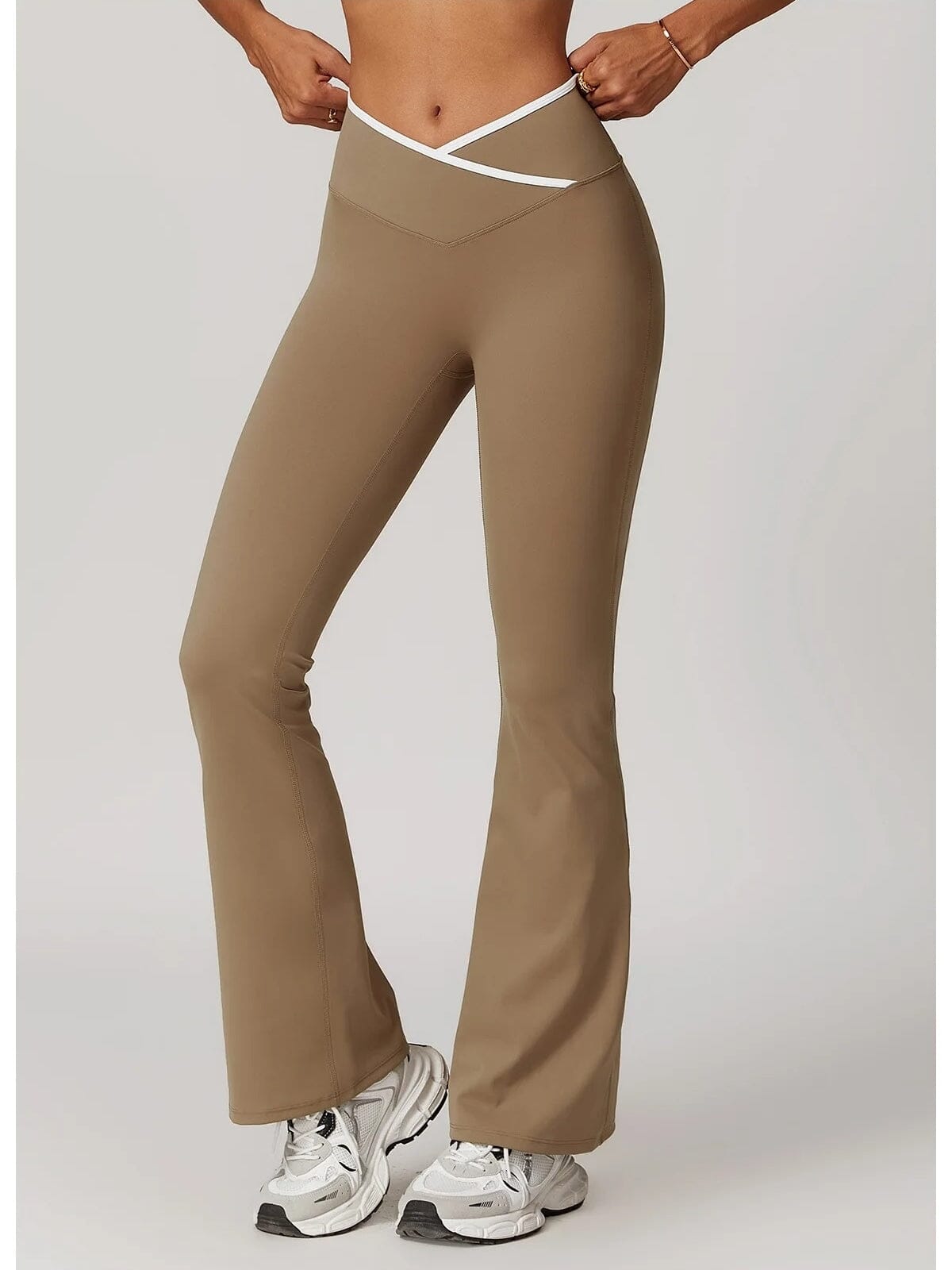 Legging Évasé Taille Haute - Suprem Leggings Ultime Legging Cacao S 