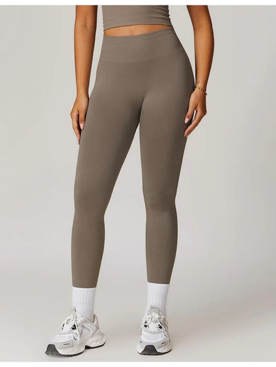 Legging Push Up Sans Couture UsyFlex Leggings Ultime Legging Taupe S 