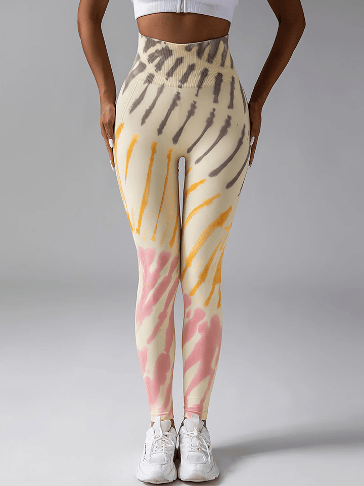 multicolor tie dye push up leggings Ultime Legging