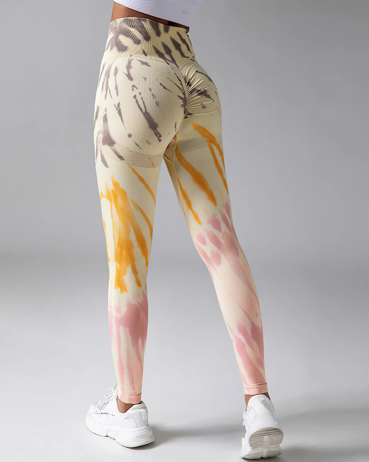 Legging Push Up Tie-Dye Multicolore Leggings Ultime Legging S 