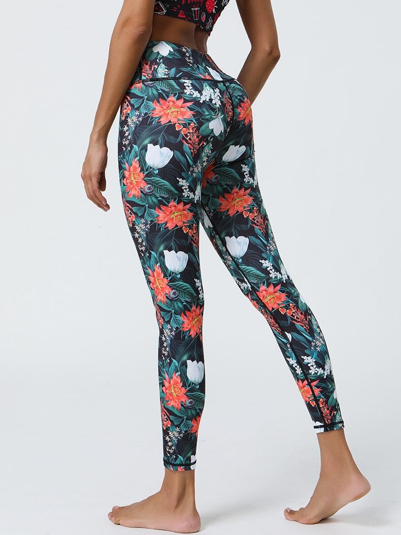 Legging Sculptant Tropical - Fusion Leggings Ultime Legging S (36) 