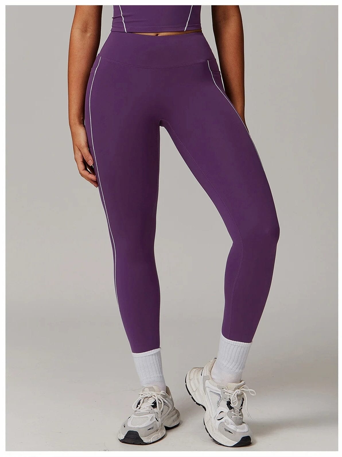 Legging Sport Cache Cellulite - Suprem Leggings Ultime Legging Violet S 