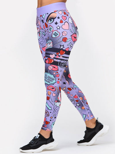 Legging Sport Imprimé BD Leggings Ultime Legging 