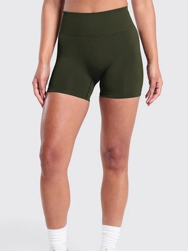 Short de Sport Gainant NVGTN Shorts Ultime Legging S Kaki 