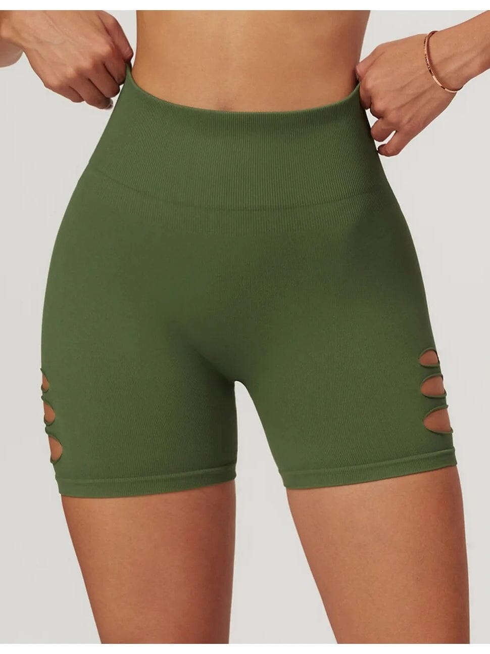 Short Fitness Premium Ajouré Push Up Shorts Ultime Legging 