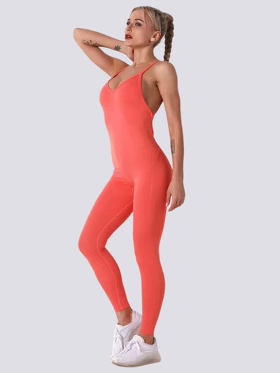 Combinaison Sport Sculptante Combinaison sport Ultime-Legging S Orange 