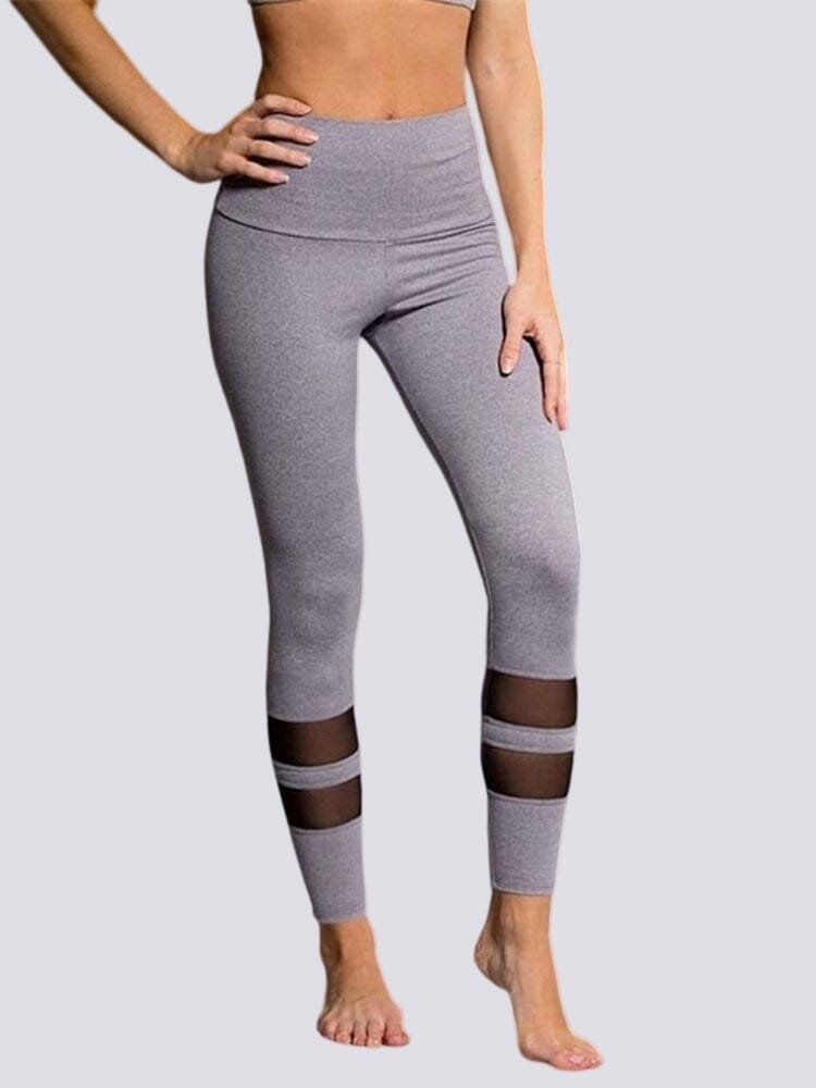 Legging Gris Taille Haute Leggings Ultime Legging S 