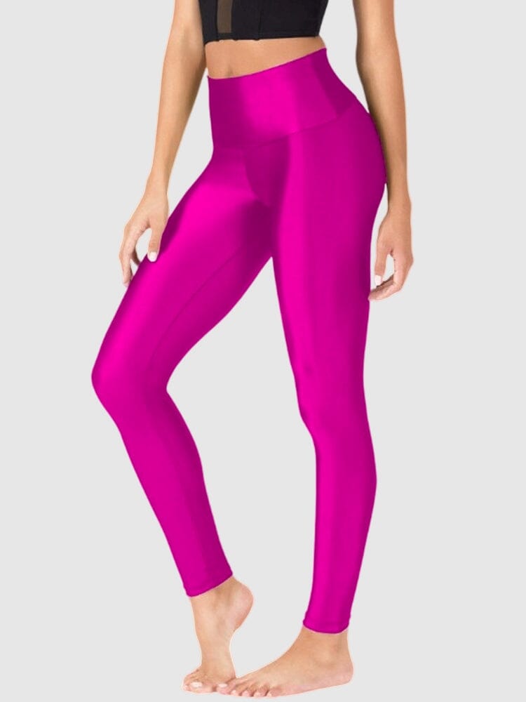 Legging brillant femme sale