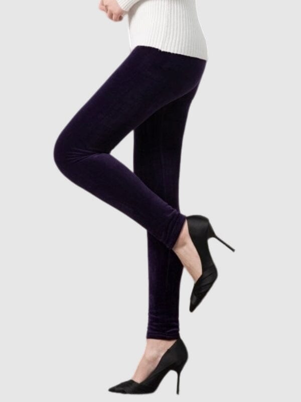 Legging velours femme sale